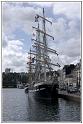 Cherbourg Belem proue vue generale
